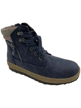 Wanderlust Waterproof Ankle Boots Tina Navy - Medium
